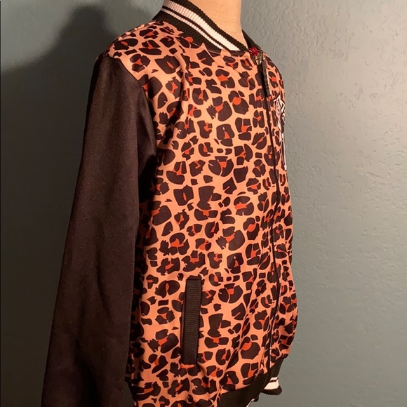 Kids bomber jacket Leopard size 10 years - Picture 4 of 5